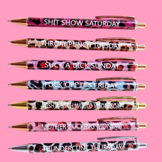 Comedy Cheetah Weekly Pen Set
