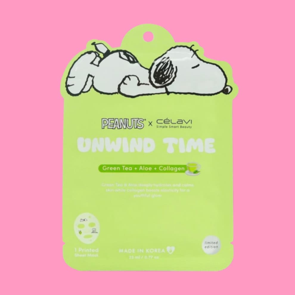 Peanuts Face Sheet Mask