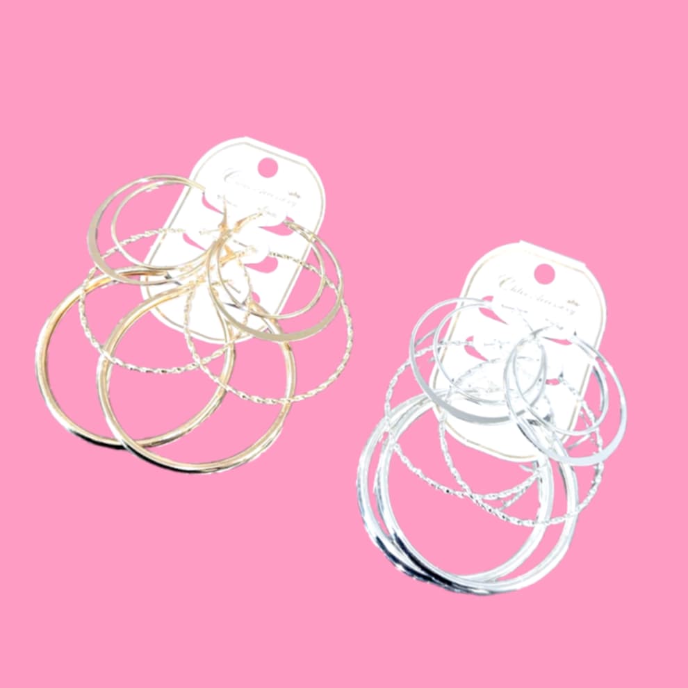 3 Pair Hoops Pack