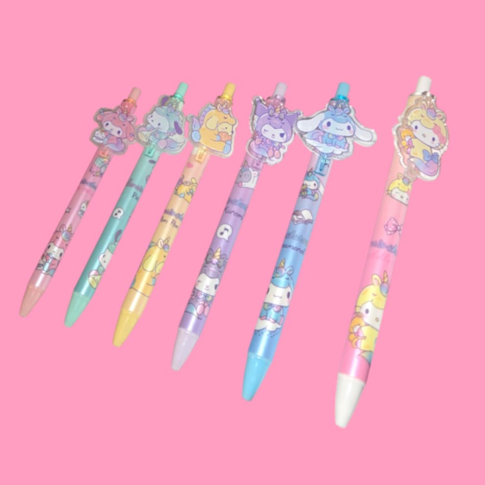 White Cat & Friends Dreamy Pen