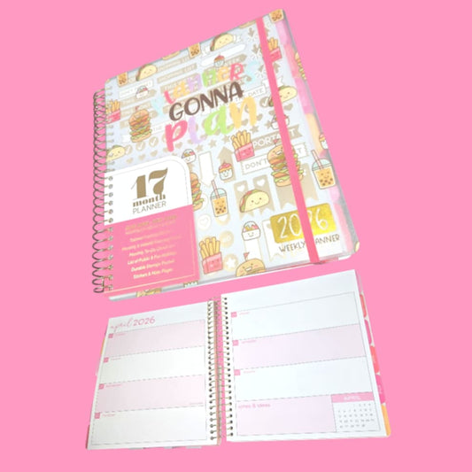 Fast Food 2025-2026 Planner