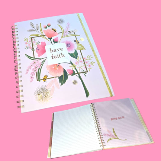 Have Faith Floral Journal