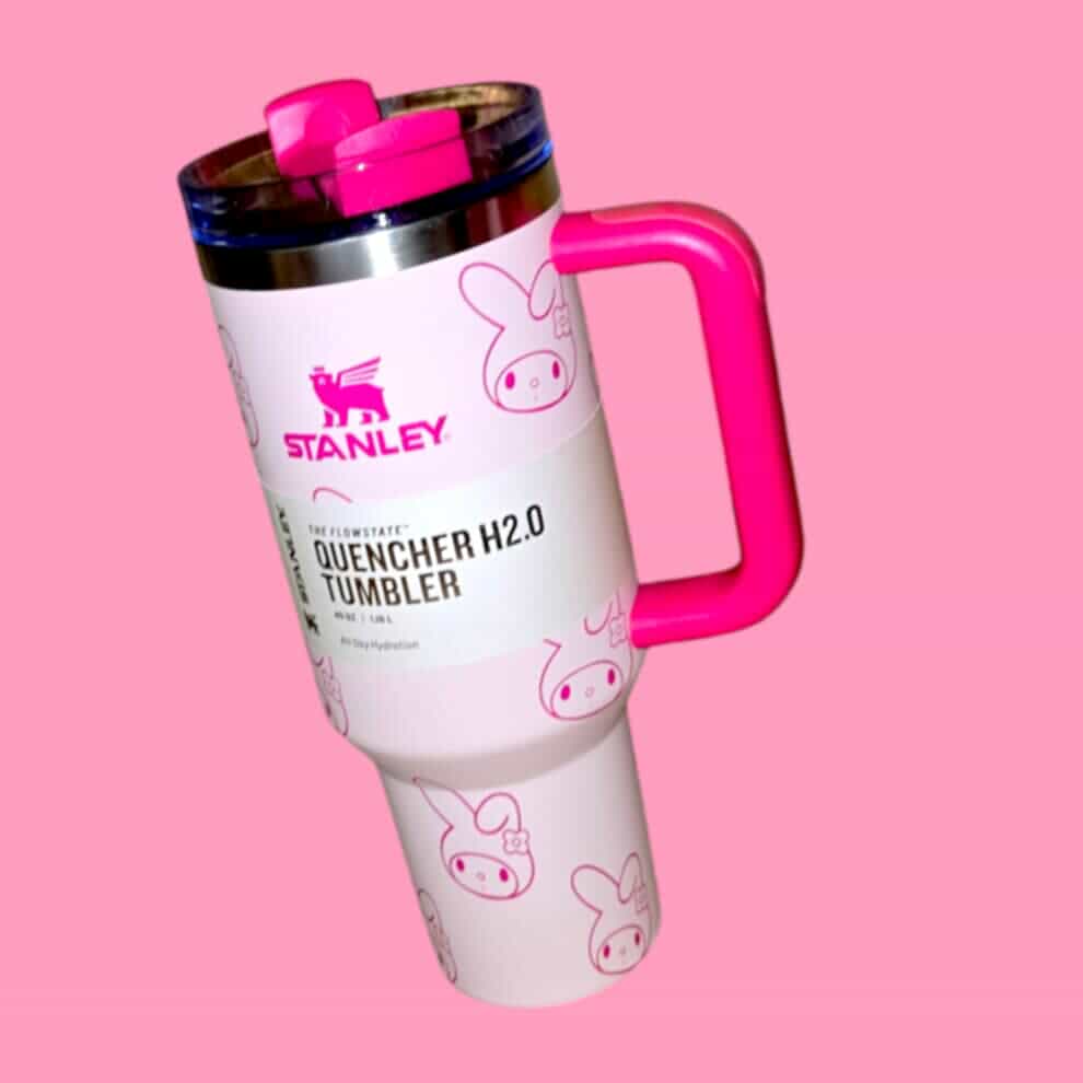 White Cat & Friends 40oz Tumbler