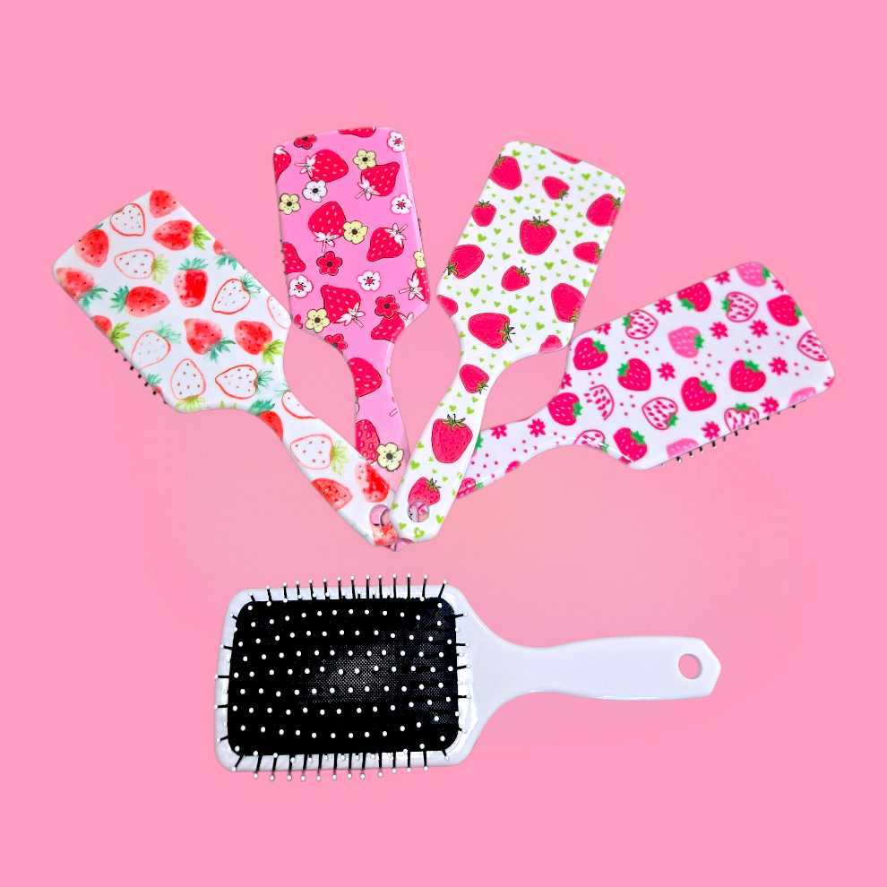Strawberries Hair Brush