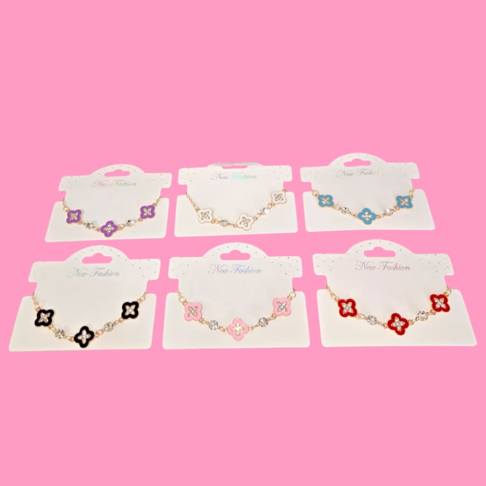 Clover Bling Bracelet