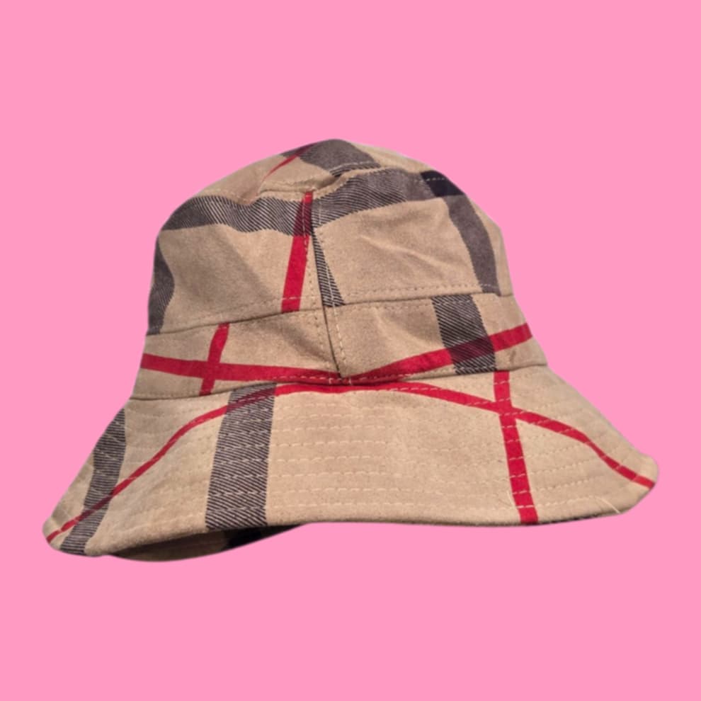 Fashion Plaid Bucket Hat