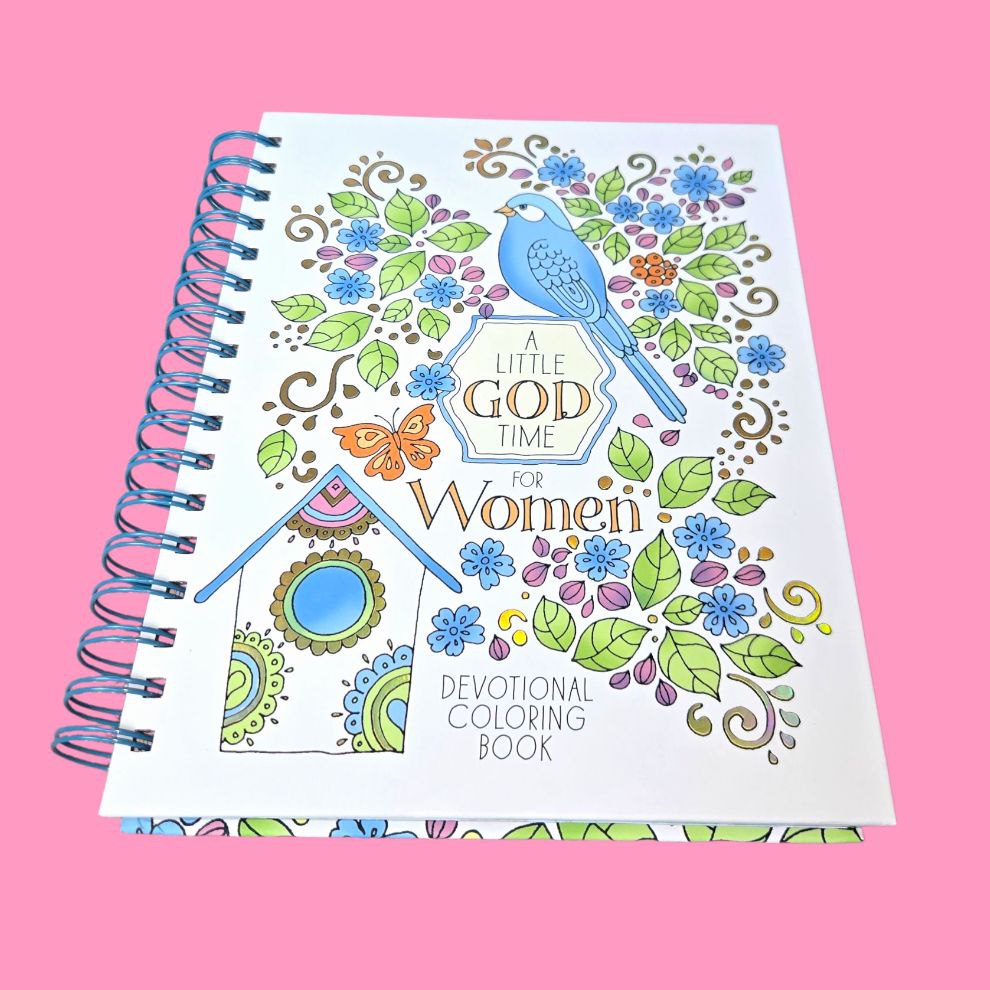 A Little GOD Time For Women Devotional Coloring Book
