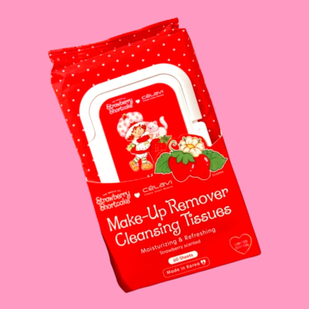 Strawberry Girl Makeup Wipes