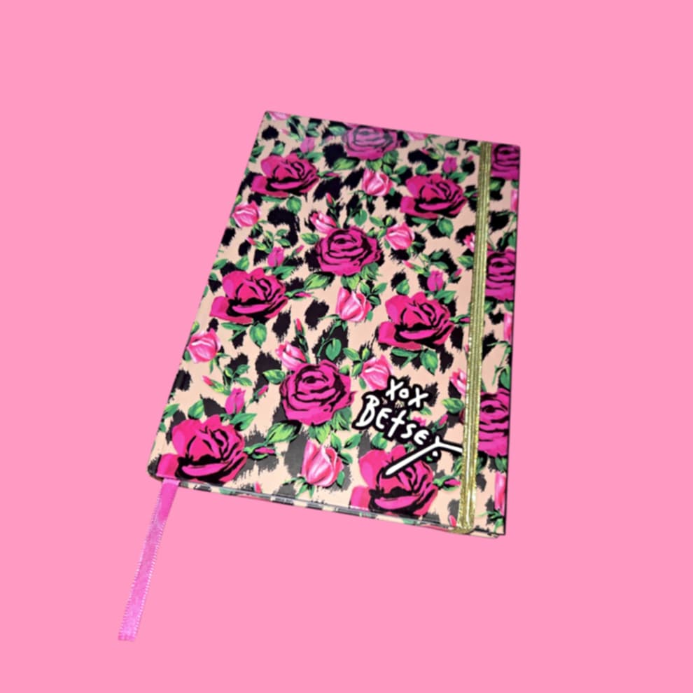 Betsey J Cheetah Roses Journal