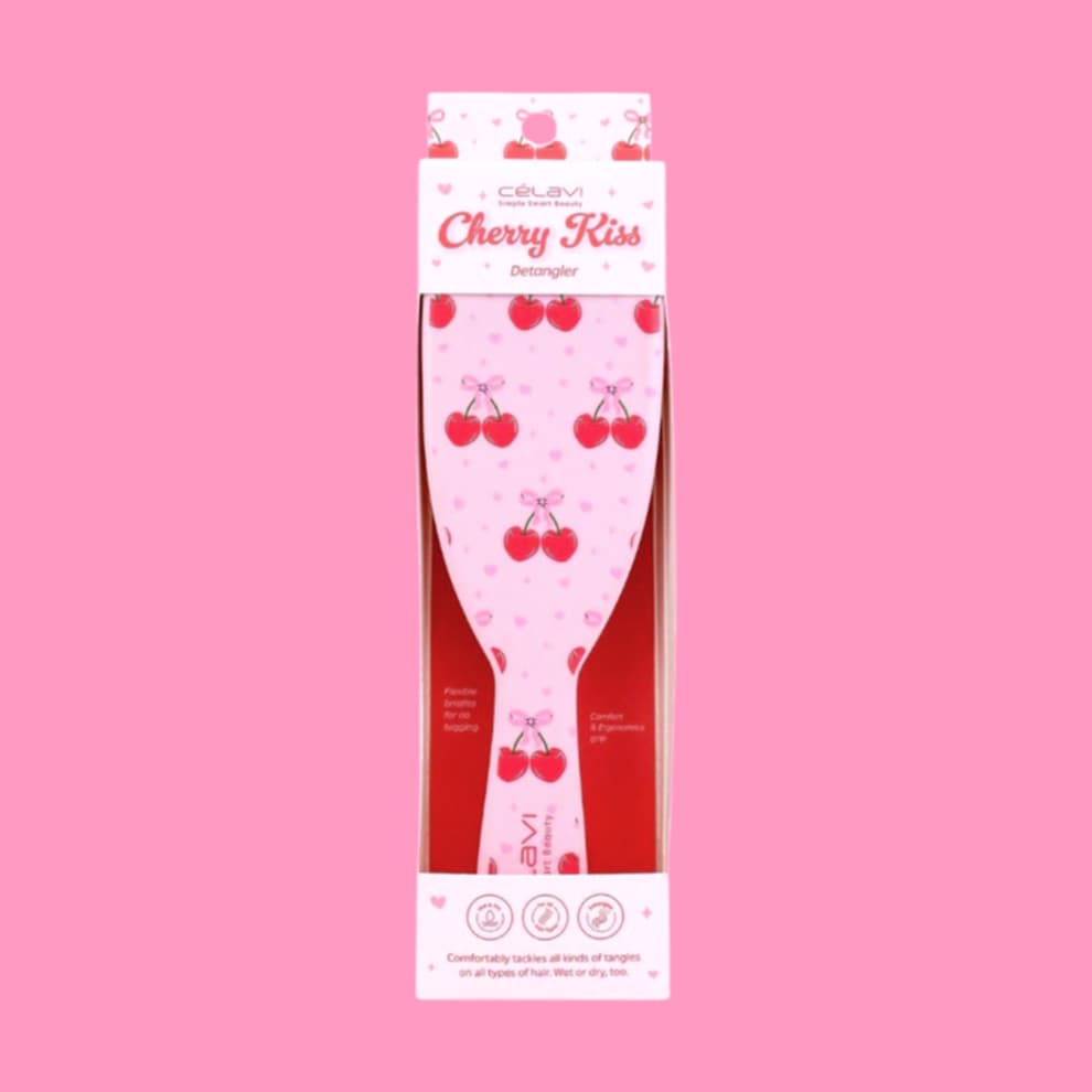 Cherry Kiss Detangler Hair Brush