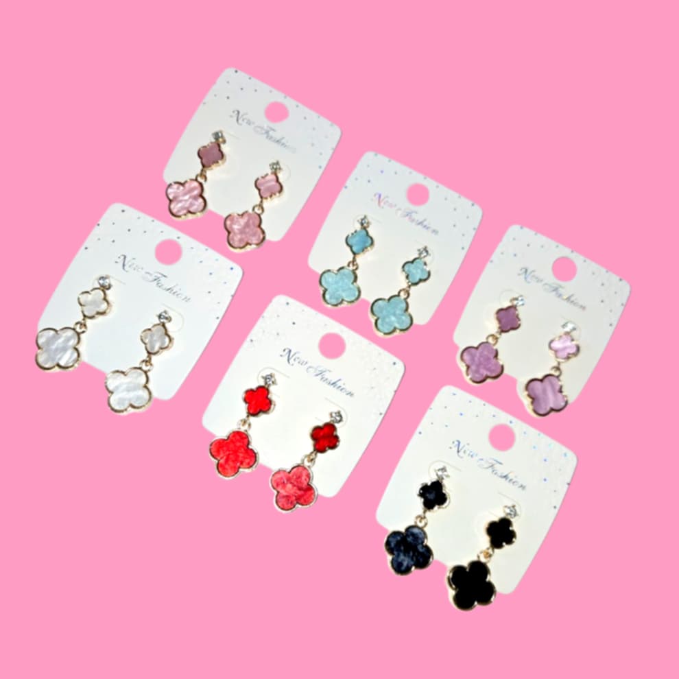 Clover Dangle Earrings