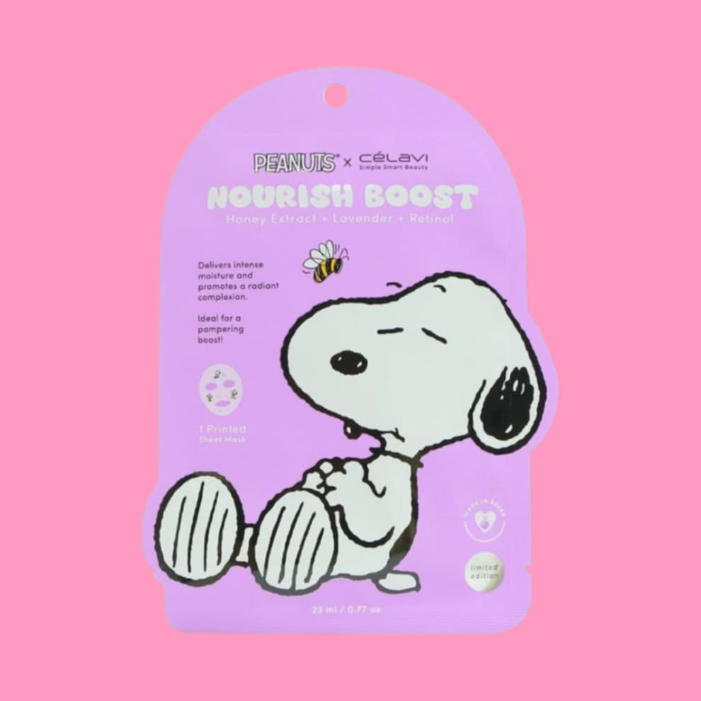 Peanuts Face Sheet Mask