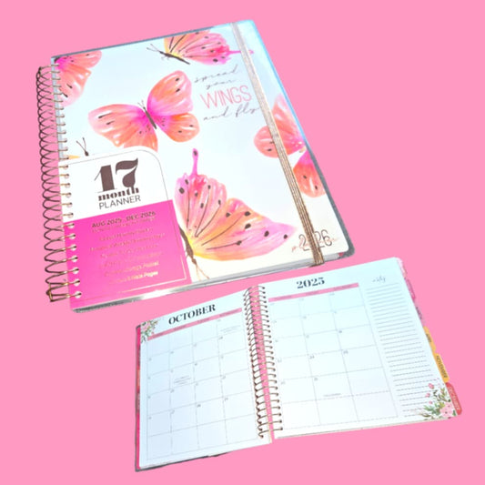 Spread Your Wings And Fly 2025-2026 Planner