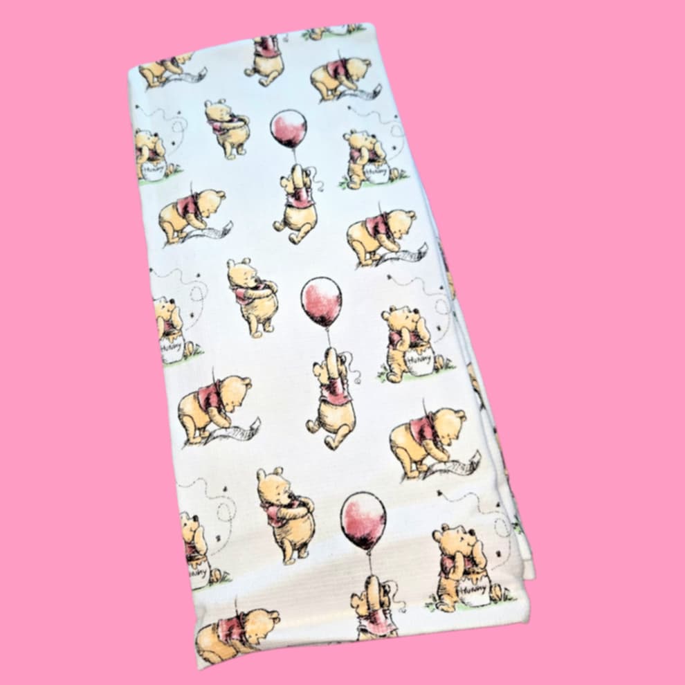 Fly Away Pooh 2 Pc Kitchen Towel Set