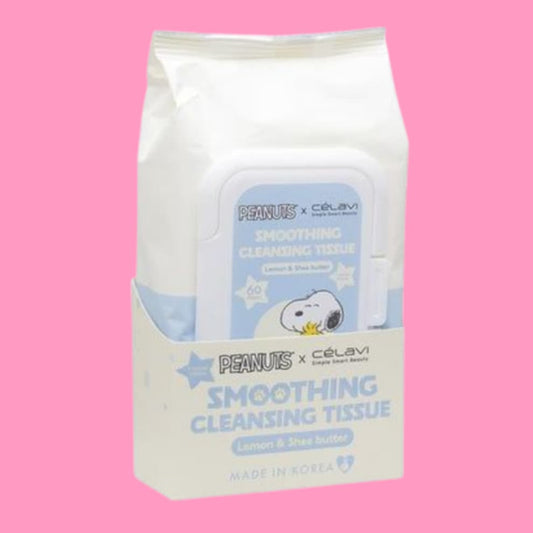 Peanuts Smoothing Lemon + Shea Butter Wipes
