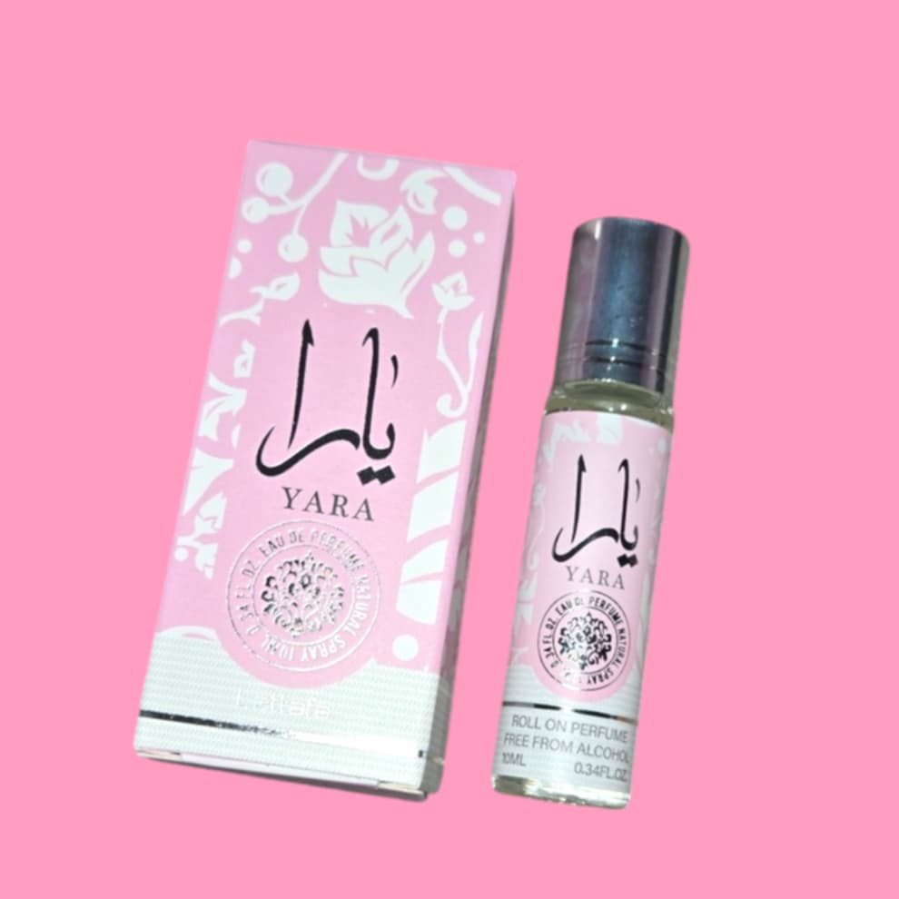 Yara Womens Fragrance Oil - 10ml Pink