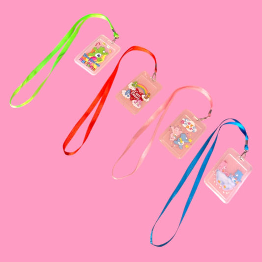 Care Bear Badge Holder Lanyard
