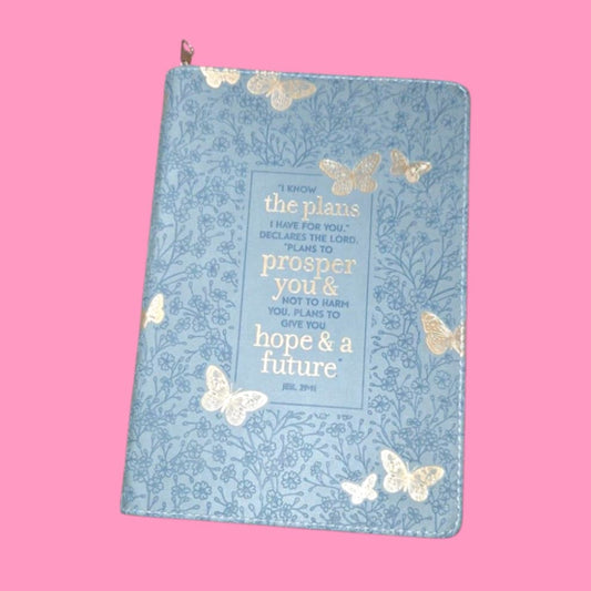 I Know The Plans I have For You Zipper Journal