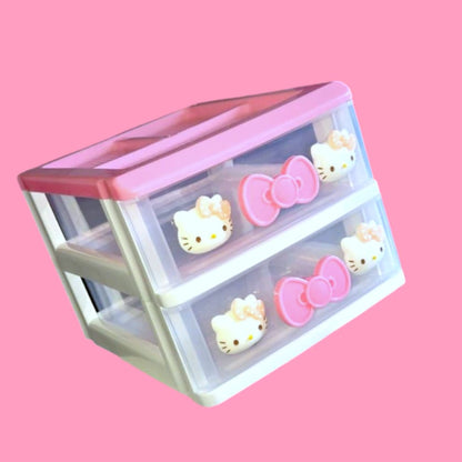 Kitty & Friends 2 Tier Drawer