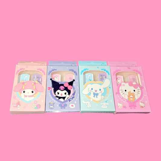 White Cat & Friends Bandaids