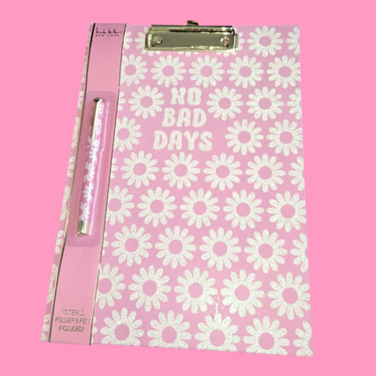No Bad Days Clipboard/Journal Set