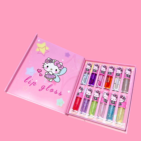 Hello Kitty 12 Pc Lipgloss Set
