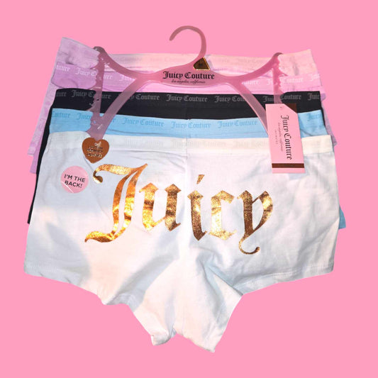 Juicy Couture 5 Pc Boy Shorts Style 29