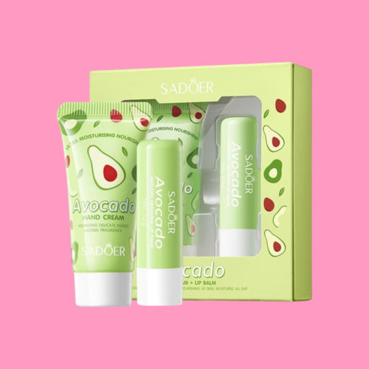 On The Go Mini Lip Balm & Hand Cream Set