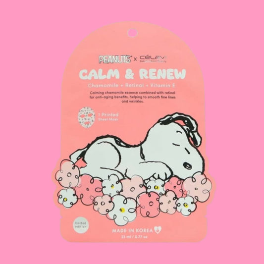 Peanuts Face Sheet Mask