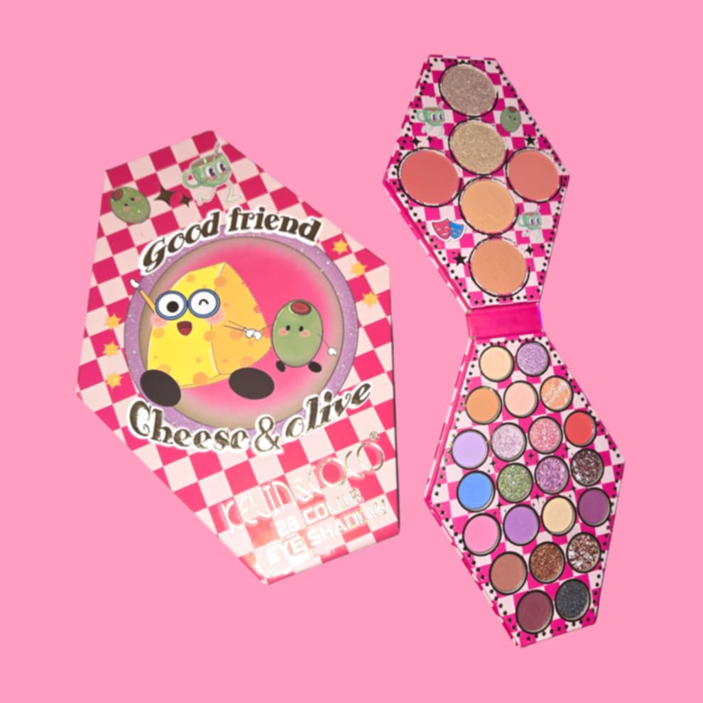 Kevin & Coco Cheese & Olive Eyeshadow Palette