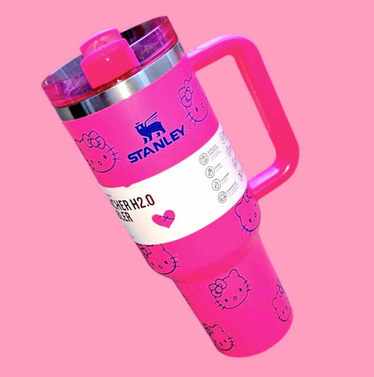 White Cat 40oz Tumbler