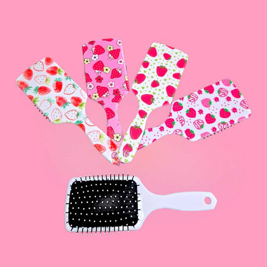 Strawberries Hair Brush