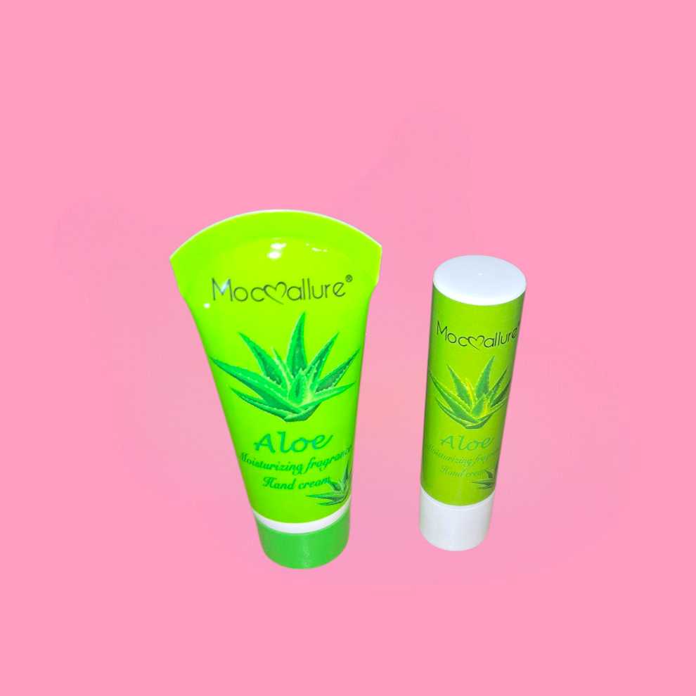 Aloe Mini Hand Cream & Lip Balm Set