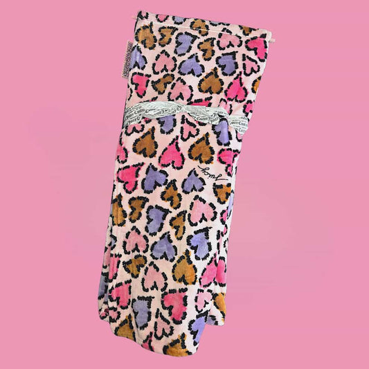 JC Girly Hearts Blanket 50x60