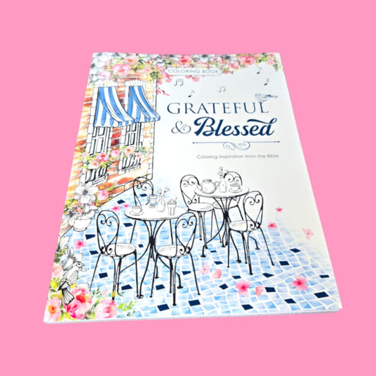 Grateful & Blessed Coloring Book