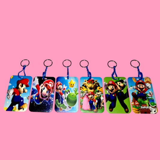 Super Bros Badge Holder