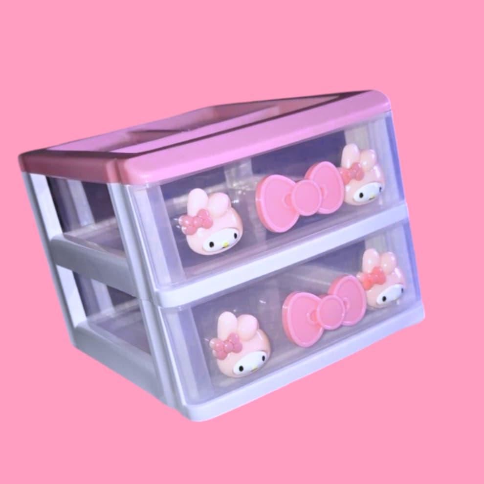 Kitty & Friends 2 Tier Drawer