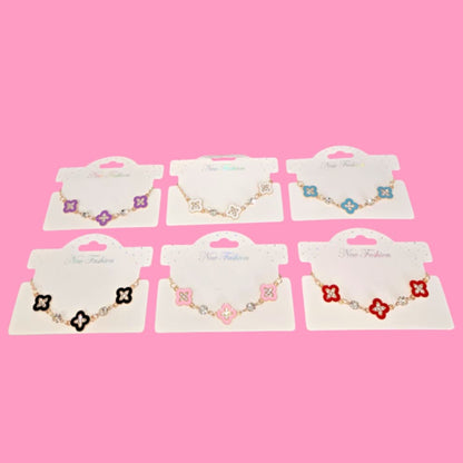 Clover Bling Bracelet