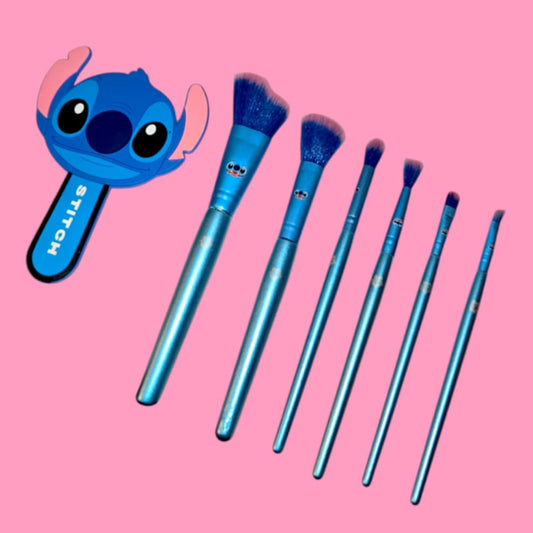 Blue Guy Brush Set W/Mirror