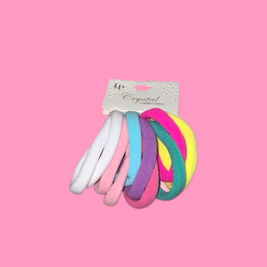 10 Pcs Colorful Scrunchie Pack