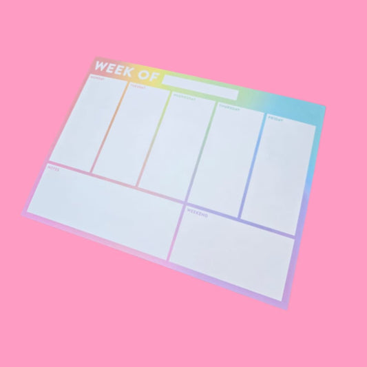 Week Of Notepad