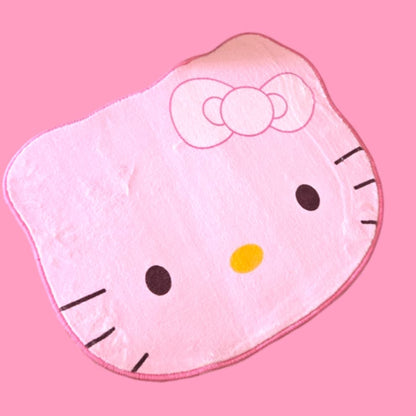 White Cat Babe Rug