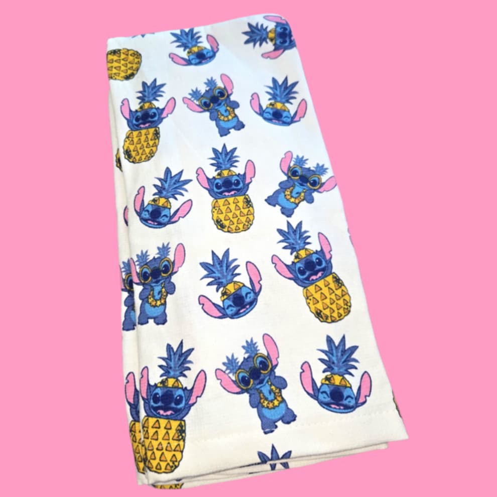 Pineapple Blue Guy 2 Pc Kitchen Towel Set