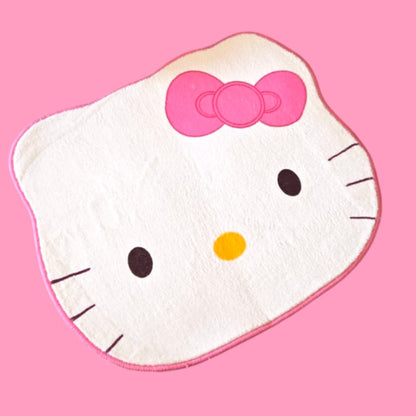 White Cat Babe Rug