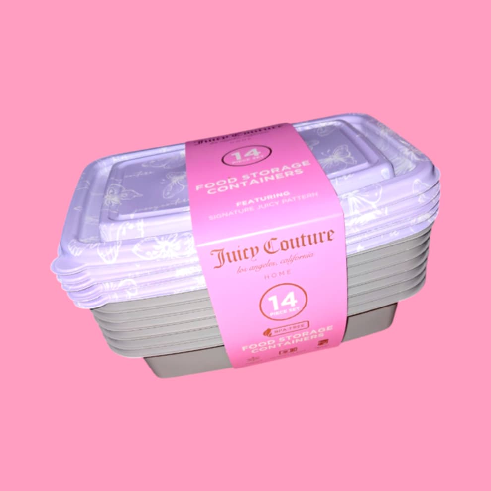 Juicy Butterfly Food Container 14 Pc