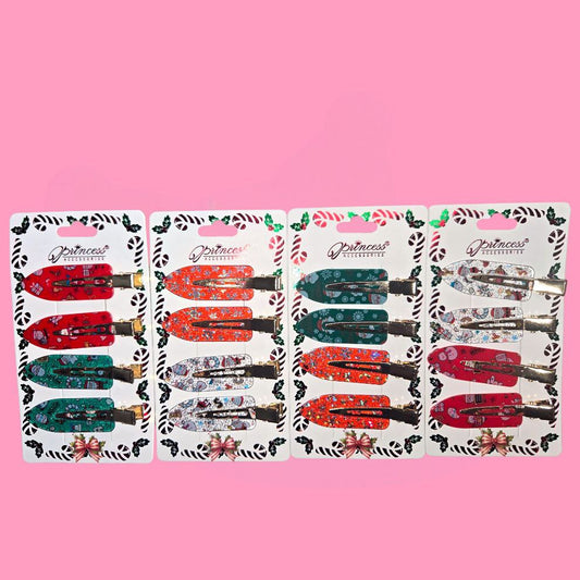 Holly Jolly Hair Clips