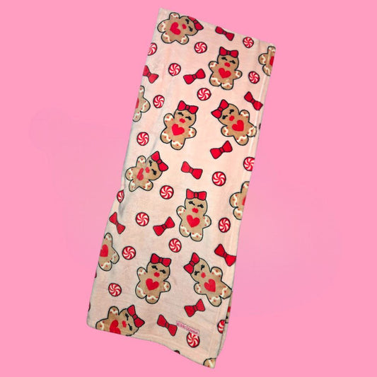 Betsey Sassy Gingerbread Blanket 50x70