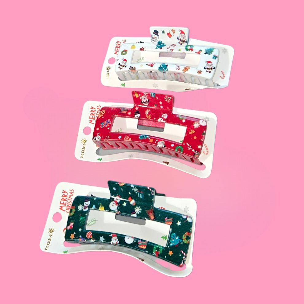 Christmas Santa Hair Clip