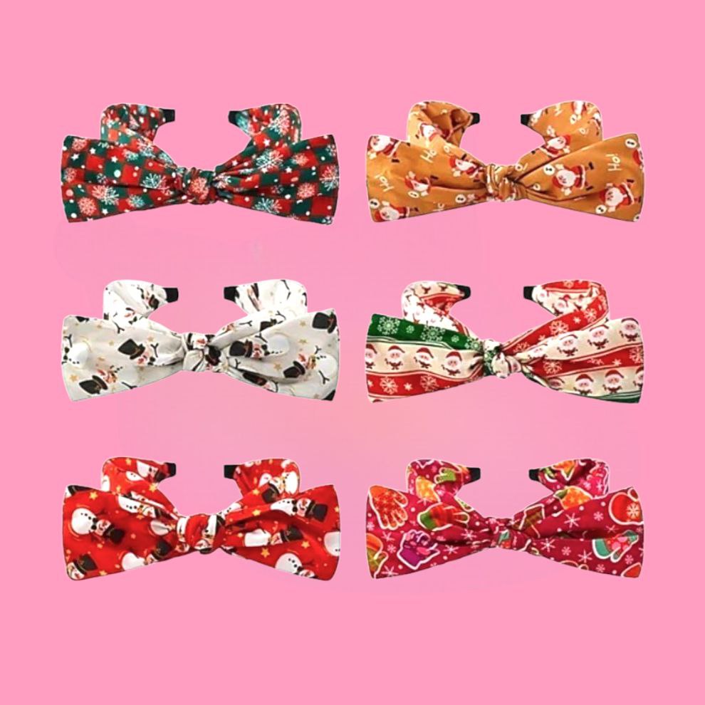 Christmas Bow Headband