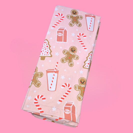 Gingerbread & Milk 2 Pc Kitchen Towel Set